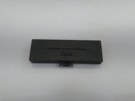 1996-2001 Jeep Cherokee XJ Fuse Cover. Under Hood